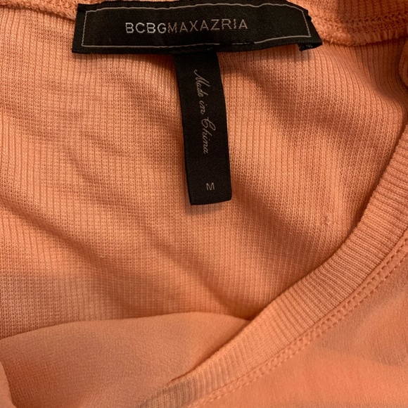 Blush Peach “Aja” Silk Chiffon Overlay/Tank Top Combo - Picture 4 of 11